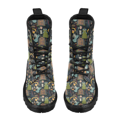 Creepy Halloween Print Design LKS304 Women's Boots