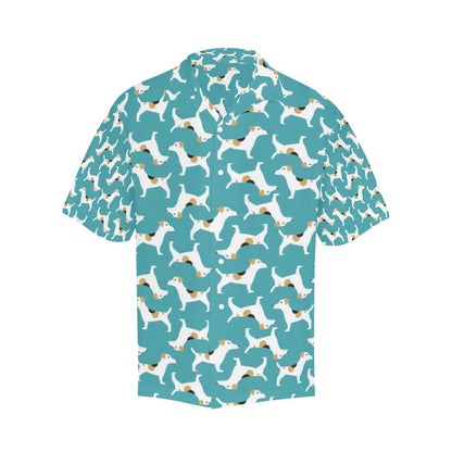 Russell Terriers Print Design LKS301 Men's Hawaiian Shirt