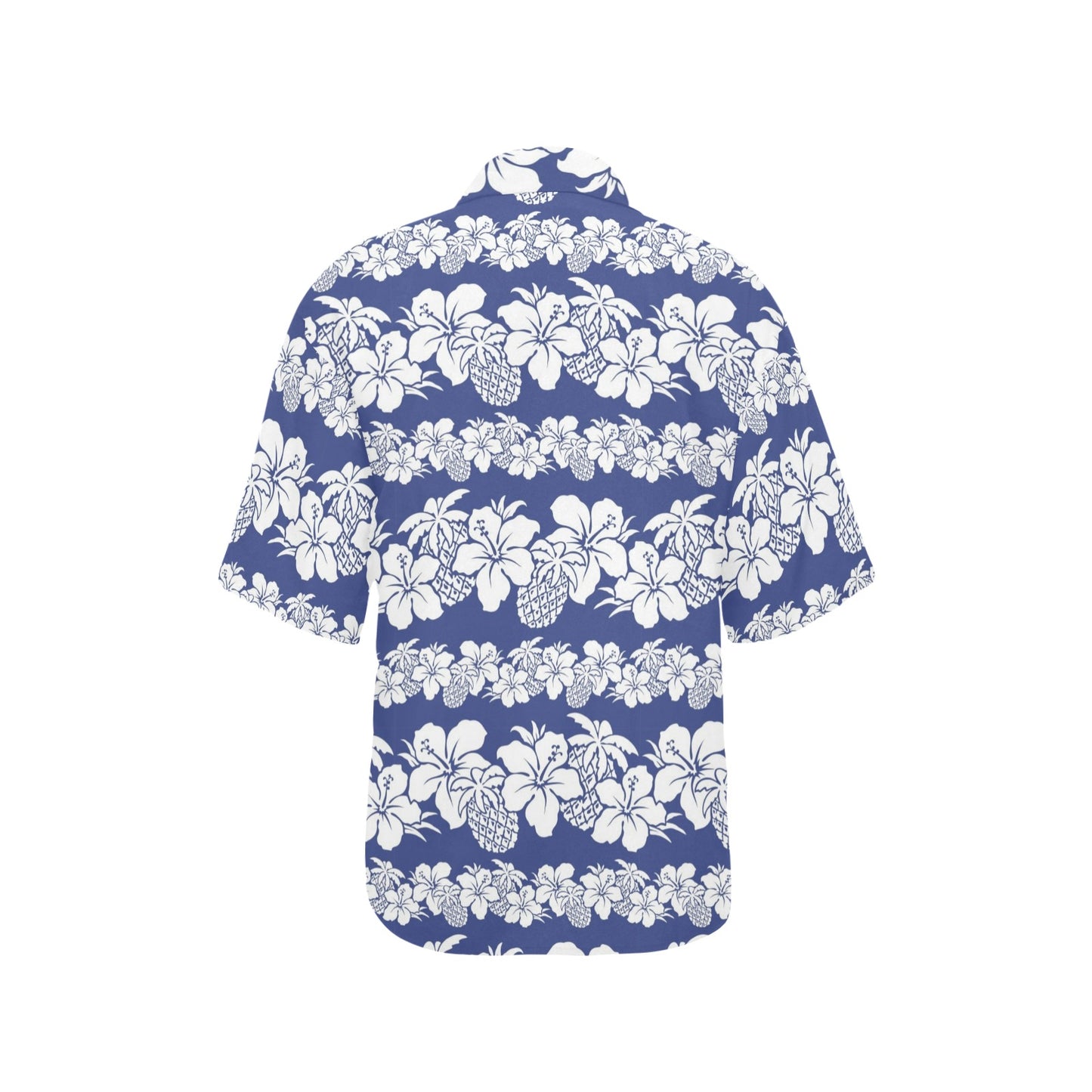 Hawaiian Themed Pattern Print Design H07 Women's Hawaiian Shirt