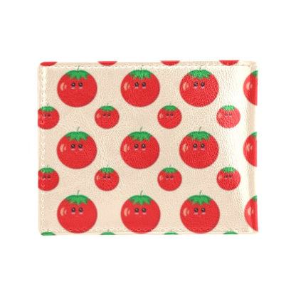 Tomato Print Design LKS308 Men's ID Card Wallet