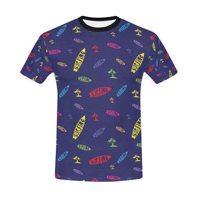 Surfboard Print Design LKS305 Men's All Over Print T-shirt