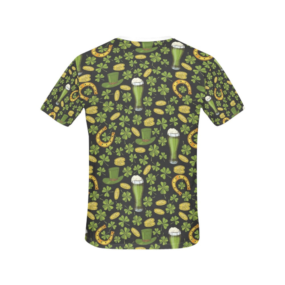 St Patricks Day Print Design LKS307 Women's  T-shirt