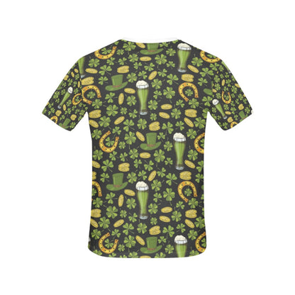 St Patricks Day Print Design LKS307 Women's  T-shirt