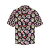 Sugar Skull Print Design LKS302 Men's Hawaiian Shirt