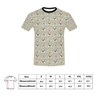 Toy Fox Terriers Print Design LKS301 Men's All Over Print T-shirt