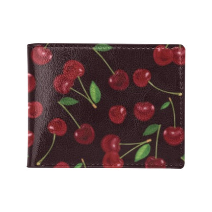Cherry Fresh Pattern Men's ID Card Wallet