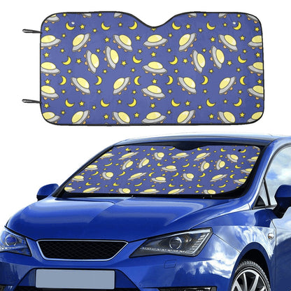 UFO Print Design LKS309 Car front Windshield Sun Shade