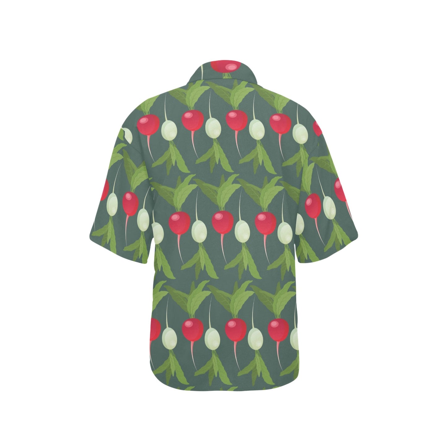 Radish Pattern Print Design A03 Women's Hawaiian Shirt