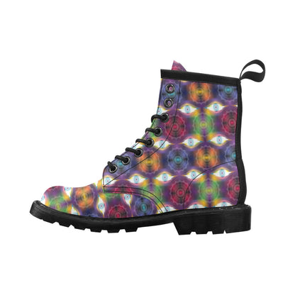 Chakra Eye Print Pattern Women's Boots