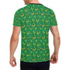 Shamrock With Horse Shoes Print Design LKS305 Men's All Over Print T-shirt