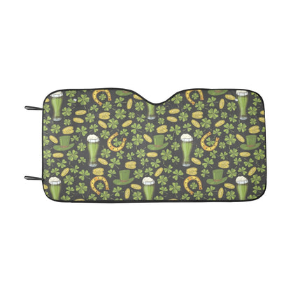 St Patricks Day Print Design LKS307 Car front Windshield Sun Shade