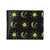 Sun Moon Print Design LKS304 Men's ID Card Wallet