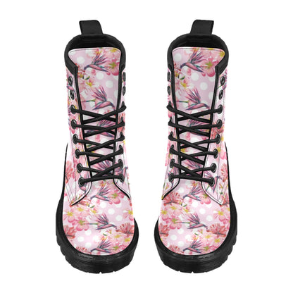 Bird Of Paradise Pattern Print Design BOP011 Women's Boots