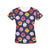 Hibiscus Colorful Print Design LKS301 Women's  T-shirt