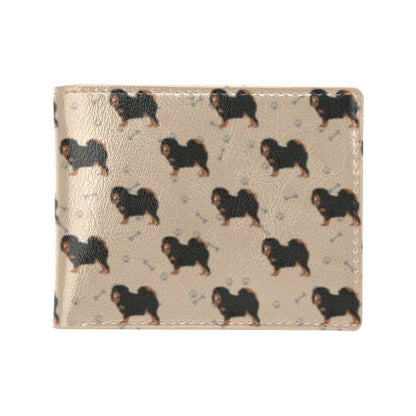 Tibetan Mastiffs Print Design LKS301 Men's ID Card Wallet