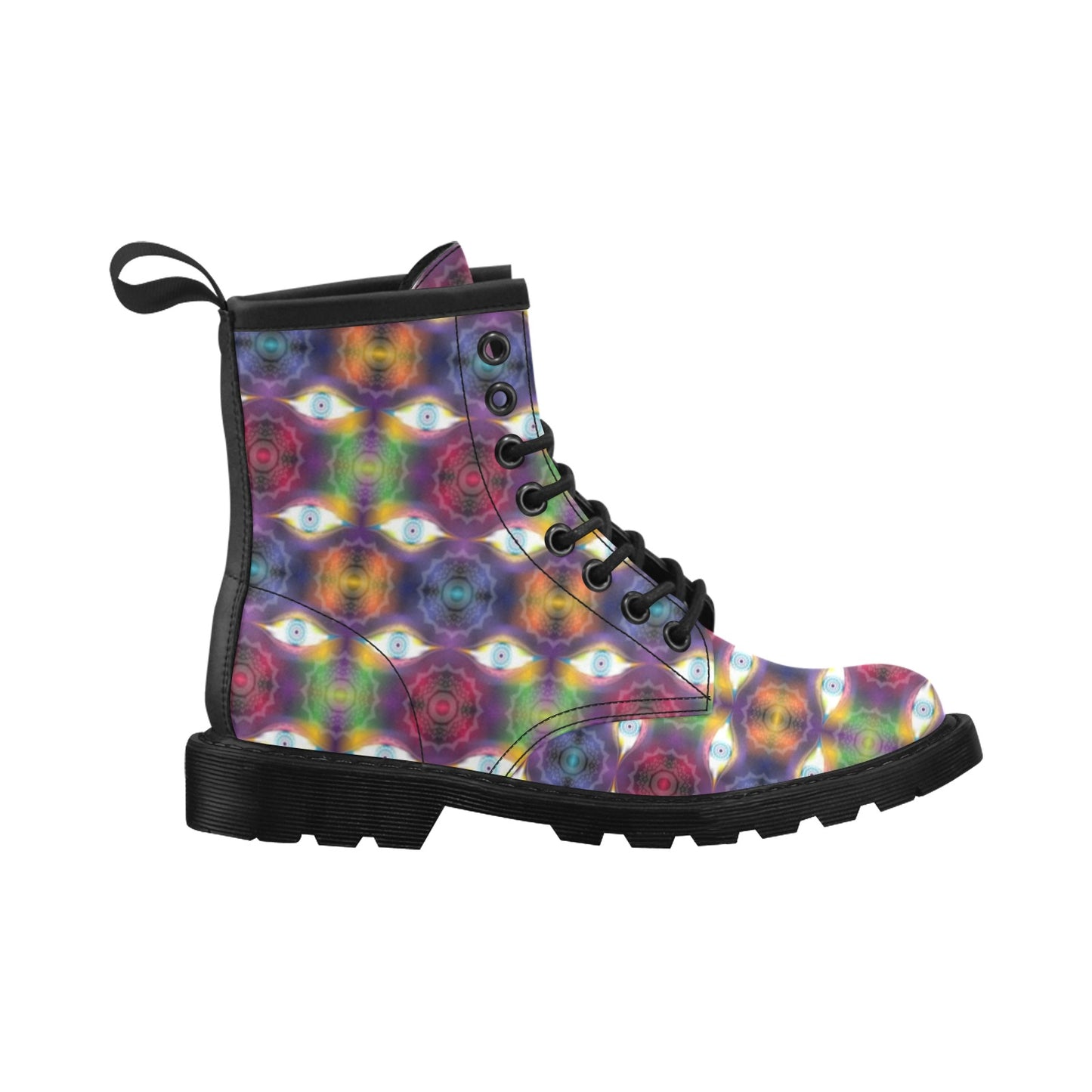 Chakra Eye Print Pattern Women's Boots