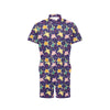 Sea Turtle Color Smile Men's Romper