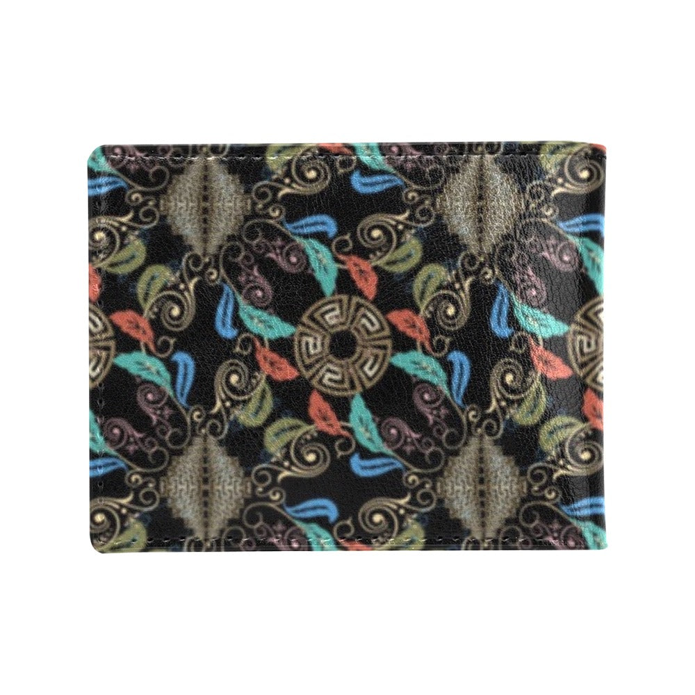 Ancient Greek Print Design LKS308 Men's ID Card Wallet