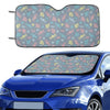 Dragonfly Print Design LKS403 Car front Windshield Sun Shade