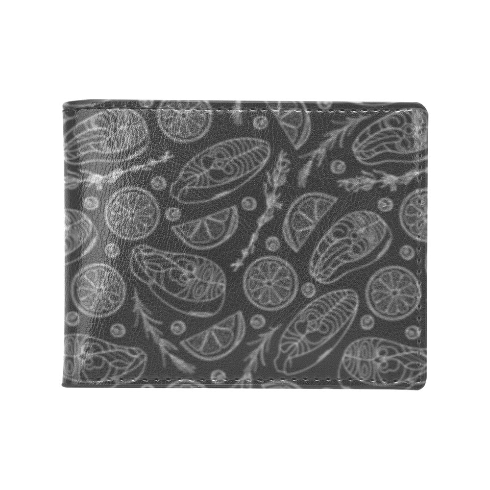 Steak Print Design LKS301 Men's ID Card Wallet