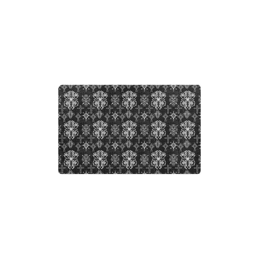 Cross Pattern Print Design 04 Kitchen Mat