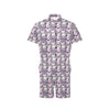 Chihuahua Happy Pattern Men's Romper