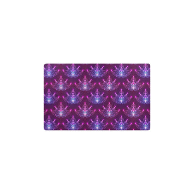 lotus Pattern Print Design LO01 Kitchen Mat