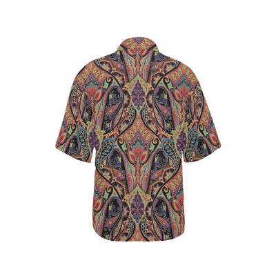 Bohemian Pattern Print Design 06 Women's Hawaiian Shirt