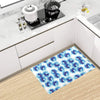 Tie Dye Blue Print Design LKS305 Kitchen Mat