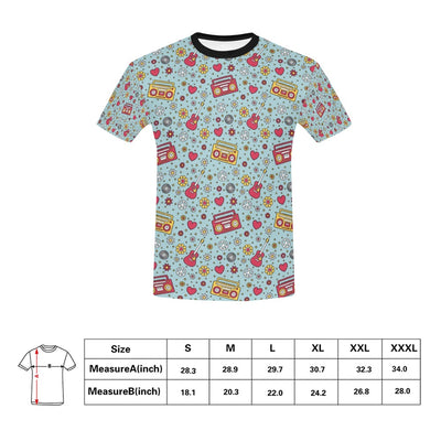 Hippie Print Design LKS307 Men's All Over Print T-shirt