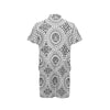 Polynesian Tribal Mask Men's Romper