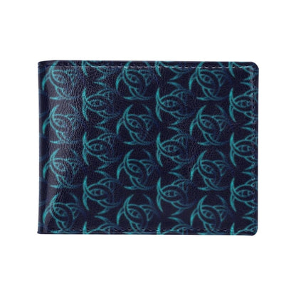 Vikings Print Design LKS302 Men's ID Card Wallet