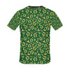 Shamrock Horse Shoes Saint Patrick's Day Print Design LKS307 Men's All Over Print T-shirt