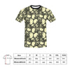 Skull Print Design LKS302 Men's All Over Print T-shirt