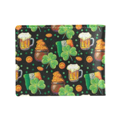 St Patricks Day Print Design LKS303 Men's ID Card Wallet
