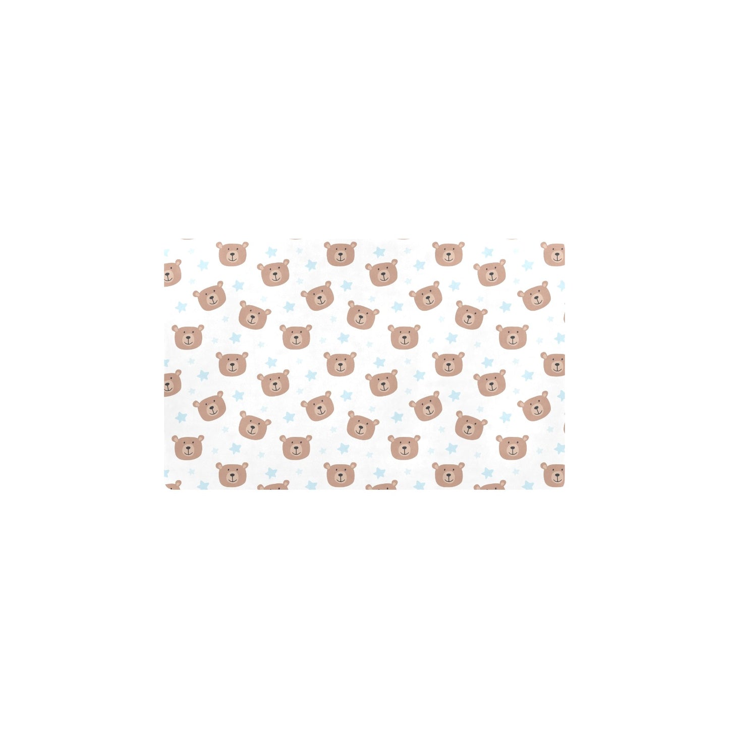 Bear Pattern Print Design BE02 Kitchen Mat