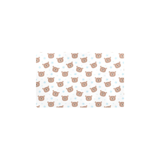 Bear Pattern Print Design BE02 Kitchen Mat