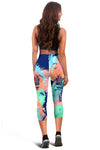 Deer Art Women Capris