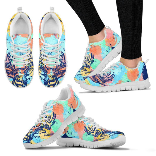 Deer Art Women Sneakers
