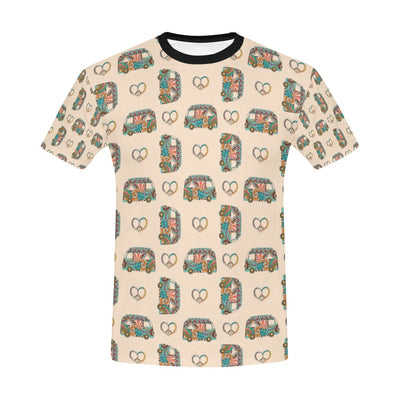 Hippie Van Peace Print Design LKS303 Men's All Over Print T-shirt