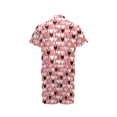 Chihuahua Pattern Print Design 01 Men's Romper