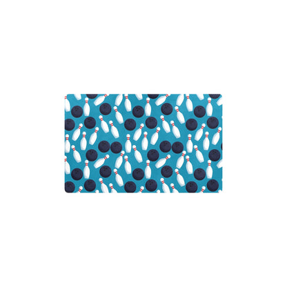 Bowling Pin Pattern Print Design 010 Kitchen Mat