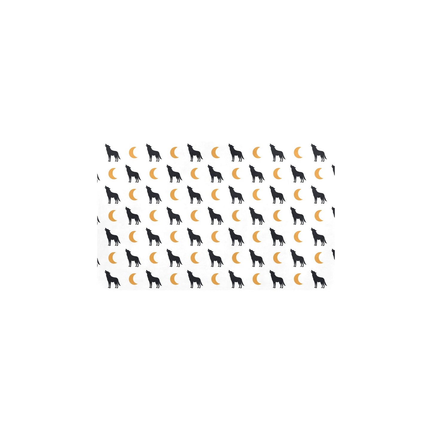 Wolf Moon Print Design LKS302 Kitchen Mat