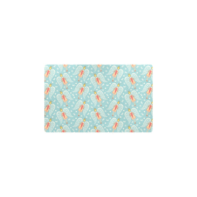 Angel Pattern Print Design 01 Kitchen Mat