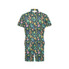 Cactus Pattern Print Design 05 Men's Romper