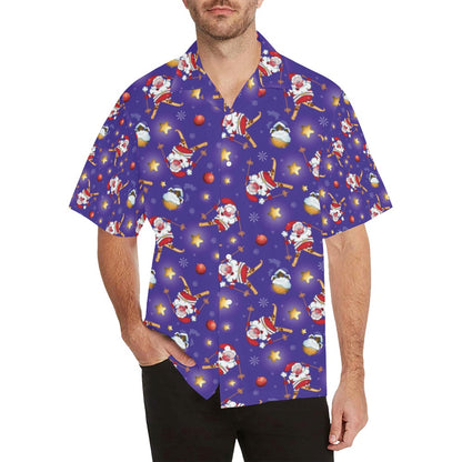 Ski Print Design LKS308 Men's Hawaiian Shirt