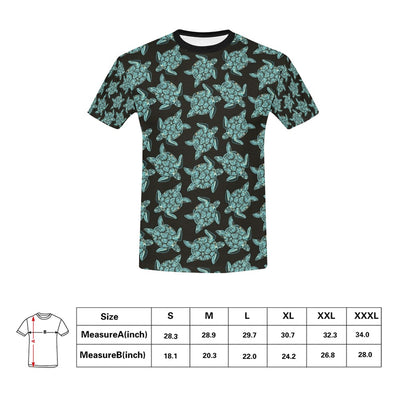 Sea Turtle Print Design LKS302 Men's All Over Print T-shirt