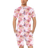 Bird Of Paradise Pattern Print Design BOP011 Men's Romper