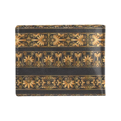 Ancient Greek Print Design LKS303 Men's ID Card Wallet
