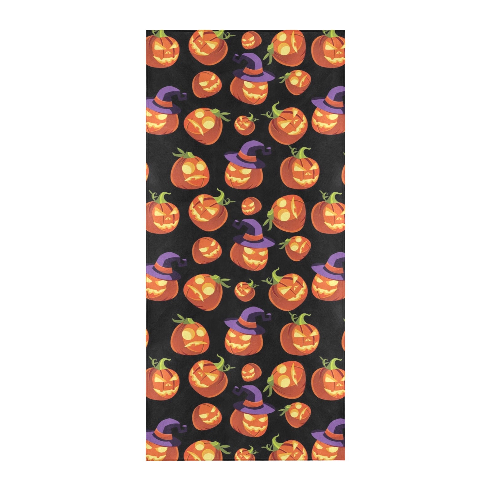 Witch Pumpkin Halloween Print LKS302 Beach Towel 32" x 71"